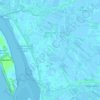 Seestermühe topographic map, elevation, terrain