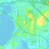 McFarland topographic map, elevation, terrain