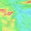 Eisenberg topographic map, elevation, terrain