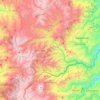 Marulanda topographic map, elevation, terrain