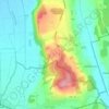 Noflen topographic map, elevation, terrain