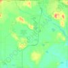 Town of Dakota topographic map, elevation, terrain