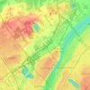 Duvernay topographic map, elevation, terrain