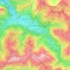 Schoppernau topographic map, elevation, terrain