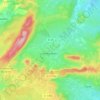 Pompignan topographic map, elevation, terrain