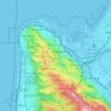 Haifa topographic map, elevation, terrain