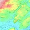 Aberhafesp topographic map, elevation, terrain