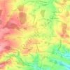 Sankt Thomas topographic map, elevation, terrain