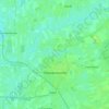 Oosterwolde topographic map, elevation, terrain