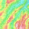 Vacri topographic map, elevation, terrain