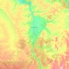 Kazachinsky Rayon topographic map, elevation, terrain