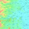 Li County topographic map, elevation, terrain