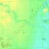 China Charter Township topographic map, elevation, terrain