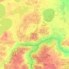 Долгодеревенское сельское поселение topographic map, elevation, terrain