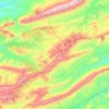 Anemzi topographic map, elevation, terrain