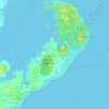 Mar Grande topographic map, elevation, terrain