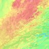 South Stormont topographic map, elevation, terrain