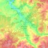 Dammarie-sur-Saulx topographic map, elevation, terrain