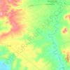 Lagoa Redonda topographic map, elevation, terrain