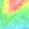 Edgehill topographic map, elevation, terrain