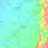 Sabana de Torres topographic map, elevation, terrain