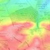 Melville Koppies topographic map, elevation, terrain