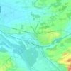 Sulgen topographic map, elevation, terrain