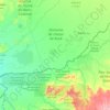 Bahr Aouk topographic map, elevation, terrain