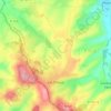 Les Étilleux topographic map, elevation, terrain