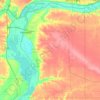 Putnam County topographic map, elevation, terrain