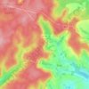 Suzy topographic map, elevation, terrain