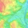 Eygelshoven topographic map, elevation, terrain