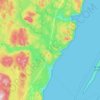 Saint-Siméon topographic map, elevation, terrain