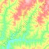 Nipoã topographic map, elevation, terrain