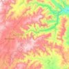 Emakhazeni Ward 5 topographic map, elevation, terrain