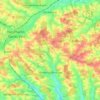 Niedertaufkirchen topographic map, elevation, terrain