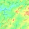 Freetown topographic map, elevation, terrain