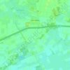 Zwinderen topographic map, elevation, terrain