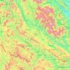 Tỉnh Sơn La topographic map, elevation, terrain