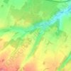 Newnham topographic map, elevation, terrain