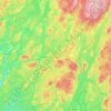 Tranemo kommun topographic map, elevation, terrain