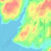 Vaughn topographic map, elevation, terrain