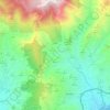 Lújar topographic map, elevation, terrain