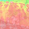 Bessemer Township topographic map, elevation, terrain