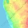Colleton topographic map, elevation, terrain