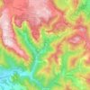 Treschenu-Creyers topographic map, elevation, terrain