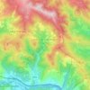 Calice al Cornoviglio topographic map, elevation, terrain