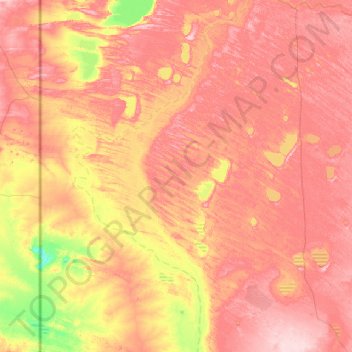 Mier Ward 1 topographic map, elevation, terrain