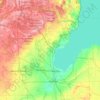 Huron National Forest topographic map, elevation, terrain