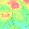 Hinstock topographic map, elevation, terrain